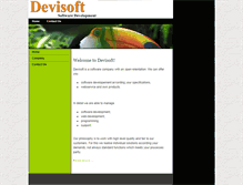 Tablet Screenshot of devisoft.com
